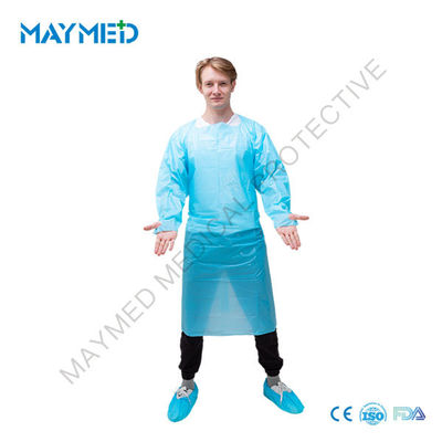 Medical Disposable CPE Gown Anti Virus 40-60g